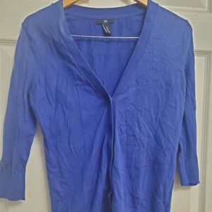 GAP Button Down Cardigan Sweater Blue - Size S